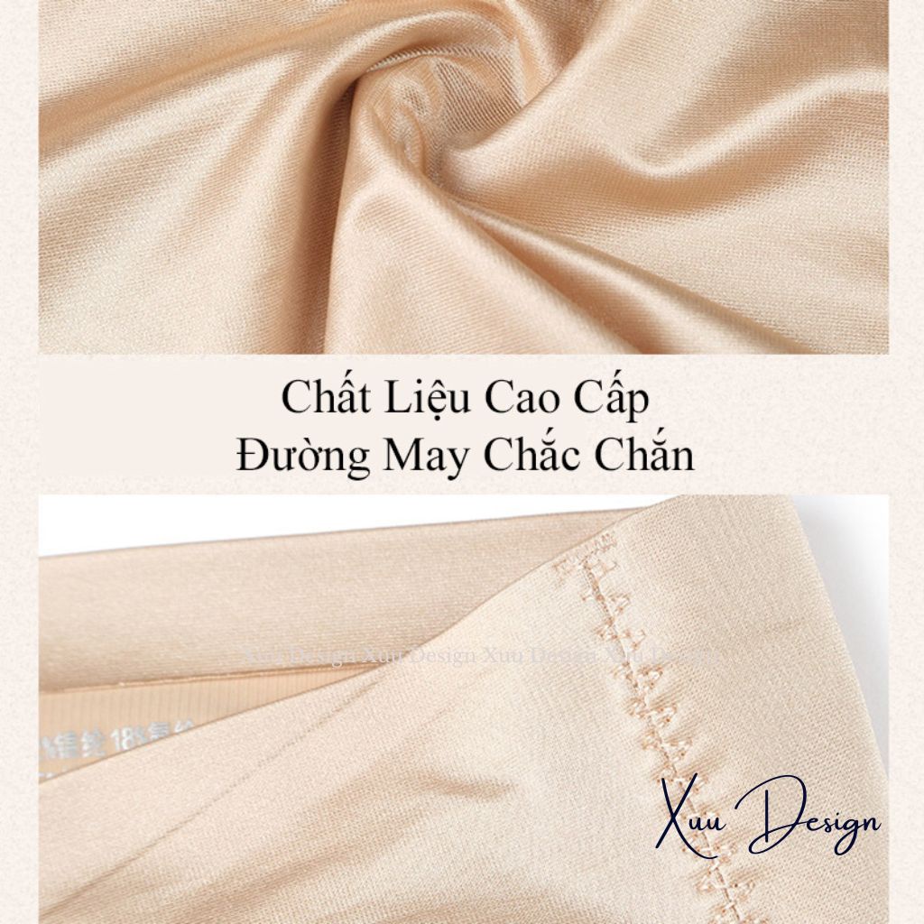 Quần gen bụng XUU vải su lụa cao cấp có thanh chống cuộn ôm sát bụng nâng mông hiệu quả - GB13