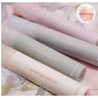 Son Kem Lì, Siêu Mịn Mượt Môi Romand See-Through Matte Tint