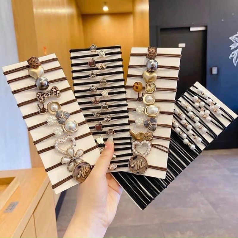 Set 60 dây cột tóc