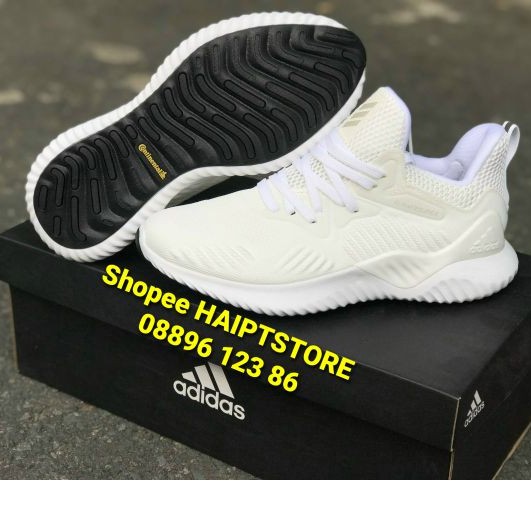 Giày Adidas Alphabounce Beyond White AC8274 Nam Nữ [Chính Hãng - Fullbox]