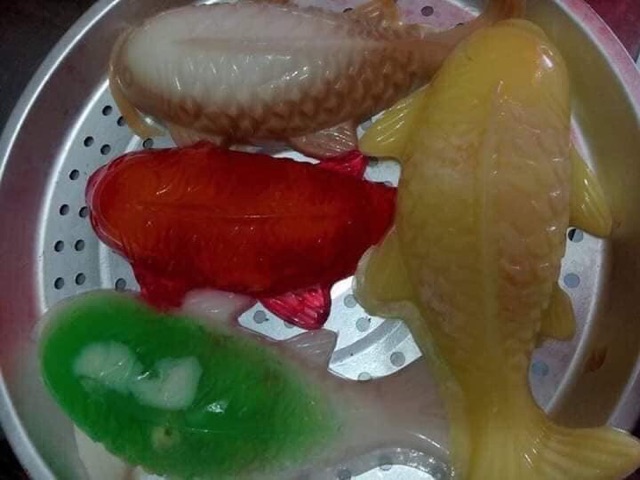 Khuôn xôi thạch cá chép
