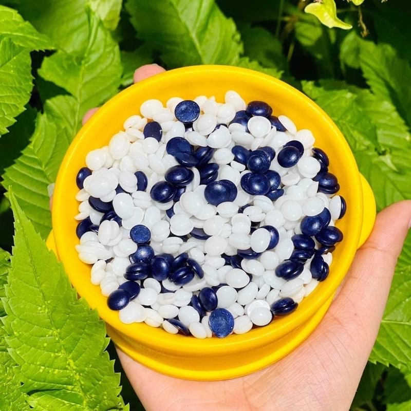 (Sáp sữa dừa ) Sáp Wax Lông Nóng Hard Wax Beans 100g - Tặng kèm que gỗ