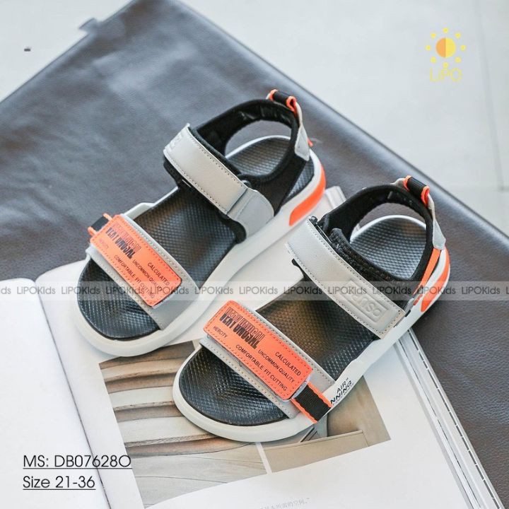 Sandal Bé Trai Bé Gái UNUSAL Đi Siêu Nhẹ, Chống Trượt, Êm Chân Cho Bé Từ 1 - 12 Tuổi - DB076