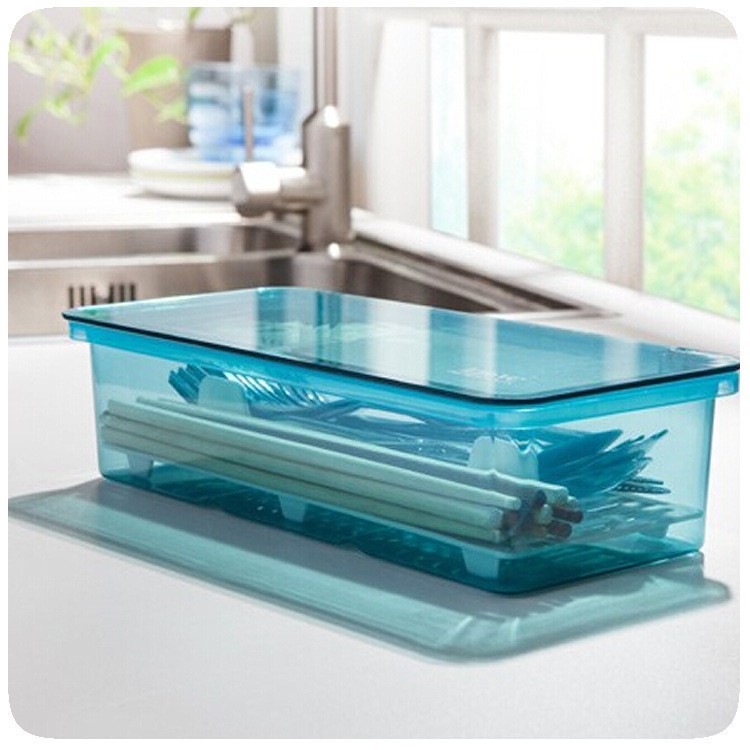 Hộp nhựa chopsticks đựng muỗng đũa - BX1708