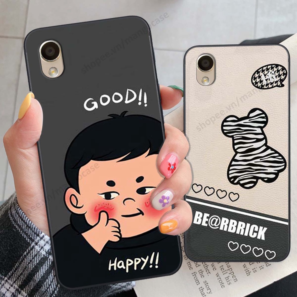 Ốp lưng Oppo A37 / Neo 9 / F1 Plus in hình happy nice, bé gấu đáng yêu