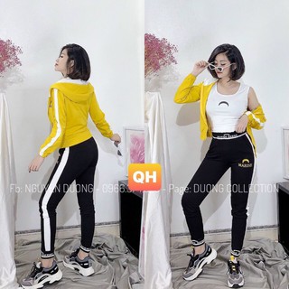 Bộ nỉ da cá 3 chi tiết