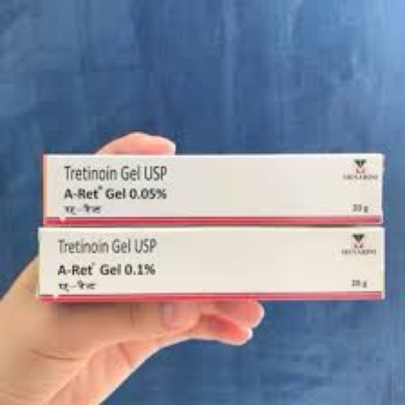 (Date MỚI 2023)Tretinoin Aret Gel USP Ấn độ chống lão hoá,giảm thâm mụn