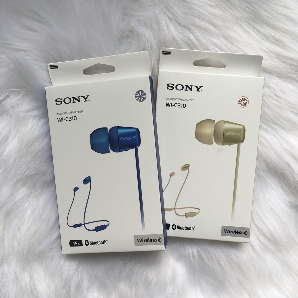 Tai Nghe Bluetooth In-Ear Không Dây Sony WI-C310 |Chính Hãng Sony Việt Nam| Bảo Hành 12 Tháng Toàn Quốc