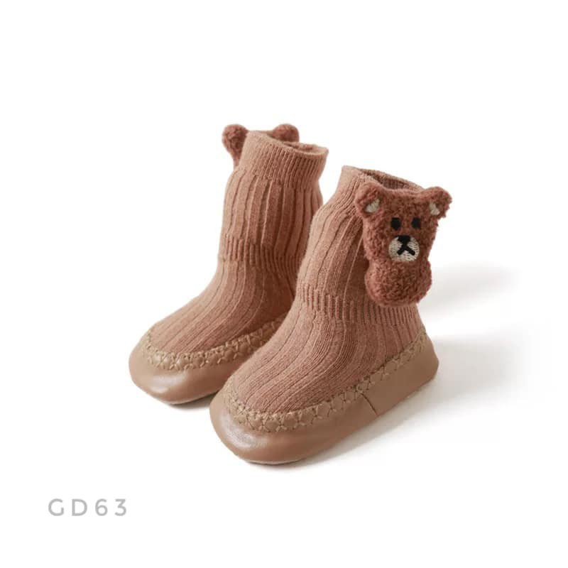 Giày tất tập đi cho bé 2 in 1 - GD63