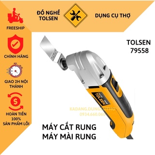 Máy cắt rung, máy mài rung 300w tolsen 79558 oscillating multi-tool