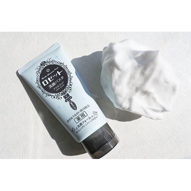 rosette cleansing paste acne clear