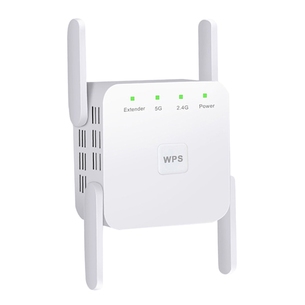 Bộ Lặp Sóng Wifi Không Dây 1200mbps 2.4g 5g 4 Ăng Ten Uk-Plug | BigBuy360 - bigbuy360.vn