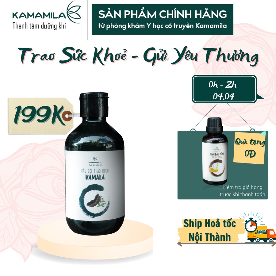 Dầu Gội Thảo Dược Bồ Kết Giảm rụng tóc hiệu quả sau 2 tuần, sạch gàu, giảm nấm, ngừa tóc bạc sớm - Chai 300ml