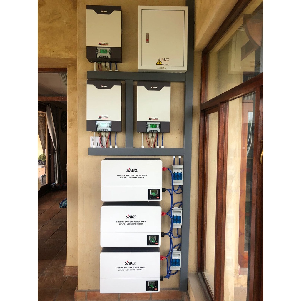Biến tần offgrid nối lưới 3,5KW - 24VDC SAKO SUNON PRO 3,5KW ; max PV 5000wp 450VDC, Bảo hành 18 tháng