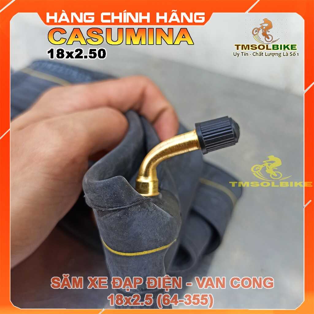 Vỏ Lốp Xe Đạp Điện 18x2.5  CASUMINA Săm Ruột Xe Đạp Điện 18x2.5