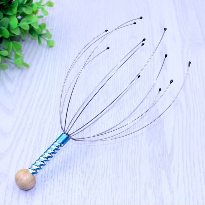 Cây massage đầu vật lý giúp thư giãn thiết kế tiện dụng | BigBuy360 - bigbuy360.vn