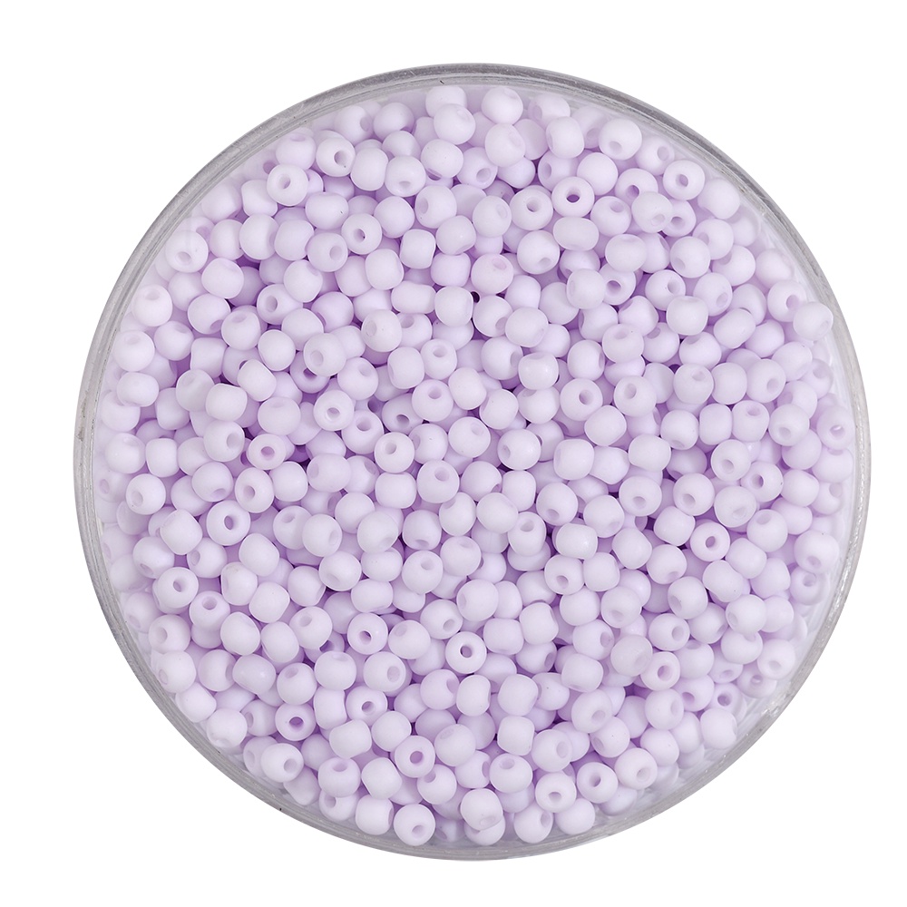 Hạt Xâu Làm Trang Sức Bằng Thủy Tinh Macaron Dễ Thương 2-3mm 1200 Cái