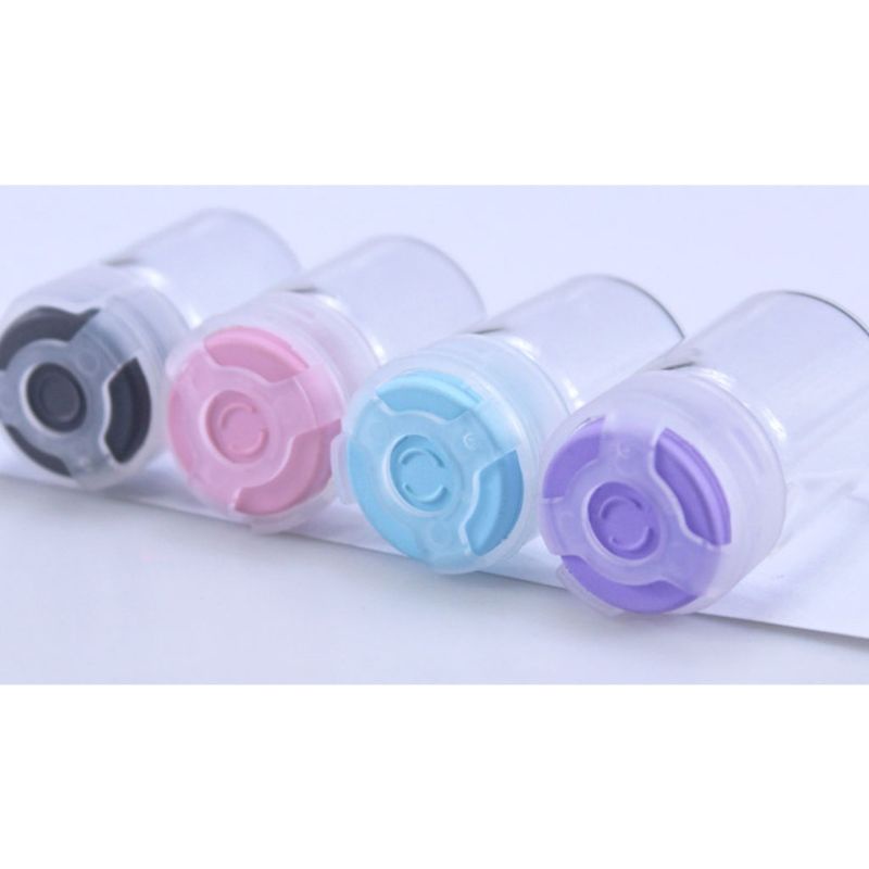 Lọ Thủy Tinh Rỗng Trong Suốt Có Nắp Màu Kẹo Ngọt 5ML YOUYO