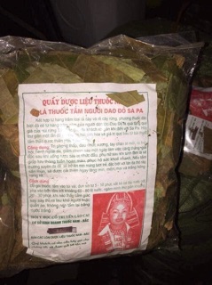 Lá tắm dân tộc Dao đỏ Sa Pa 1kg