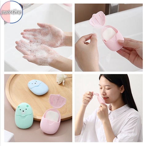 Hộp Đựng Xà Phòng Dùng 1 Lần Tiện Dụng Khi Đi Du Lịch