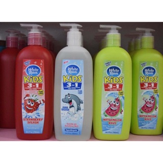 Sữa tắm gội cho bé white rain kids 3 in 1