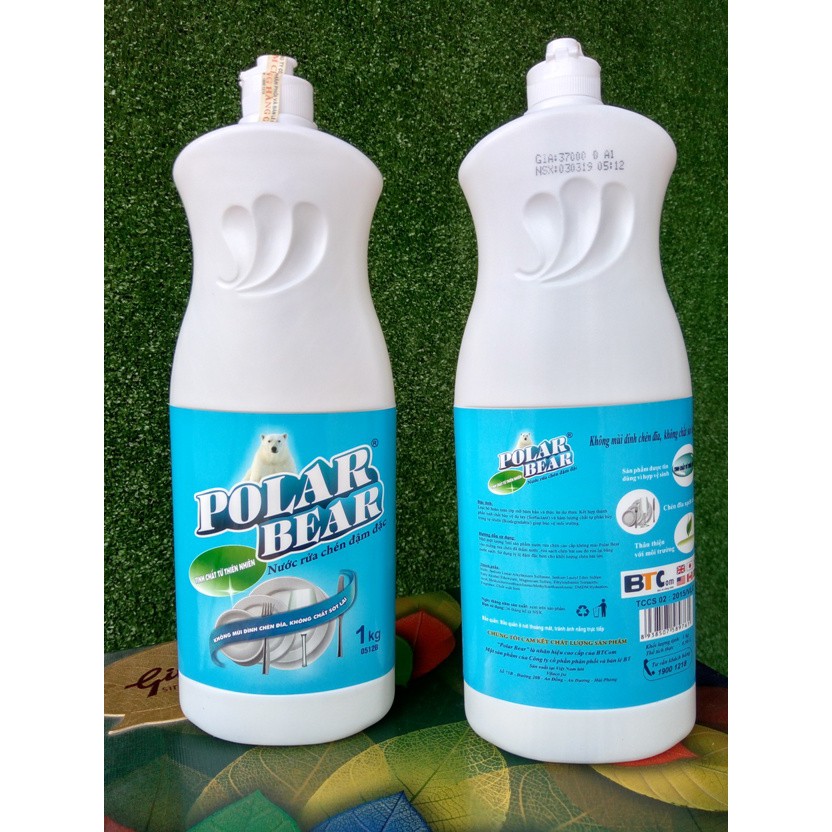 NƯỚC RỬA CHÉN POLAR BEAR 1 LÍT