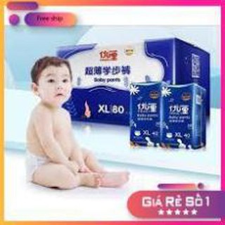 Bỉm YOULI nội địa Trung quần/dán size S56, M44, L42, XL38, XXL36,siêu thoáng