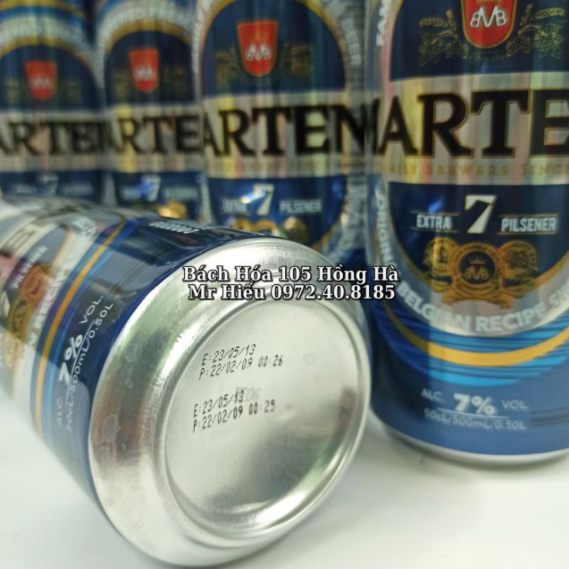[T5/2023] Bia Martens Extra 7% thùng 24 lon 500ml