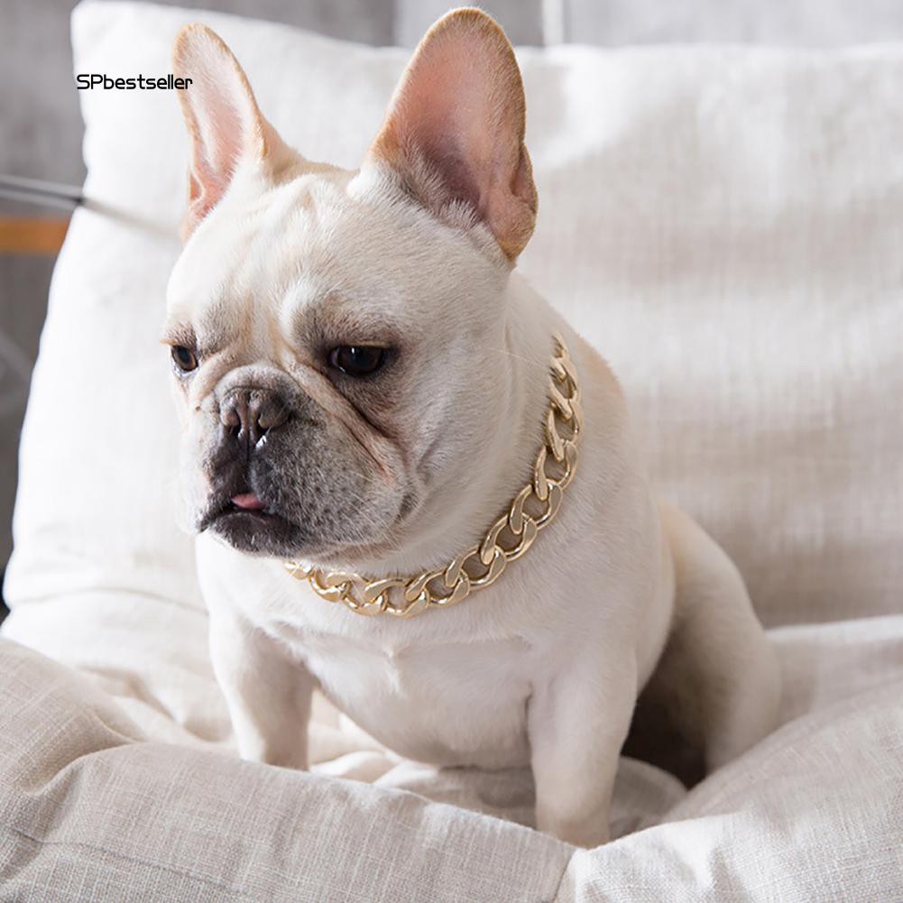 Vòng cổ mắt xích sành điệu dành cho thú cưng 36cm / 45cm