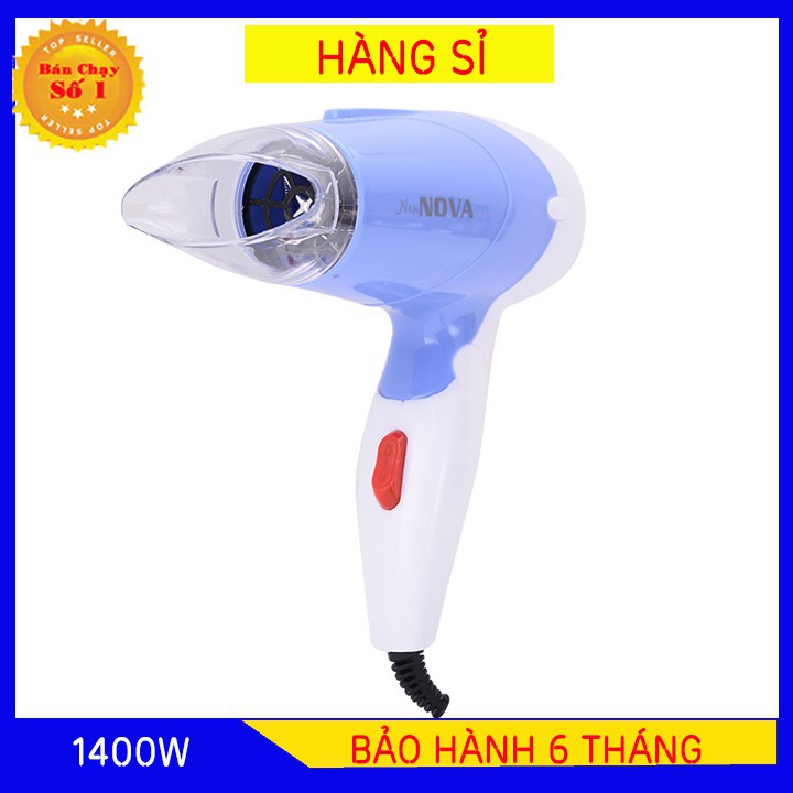 Máy sấy tóc mini tại nhà NOVA  công suất 1000W  gấp gọn được