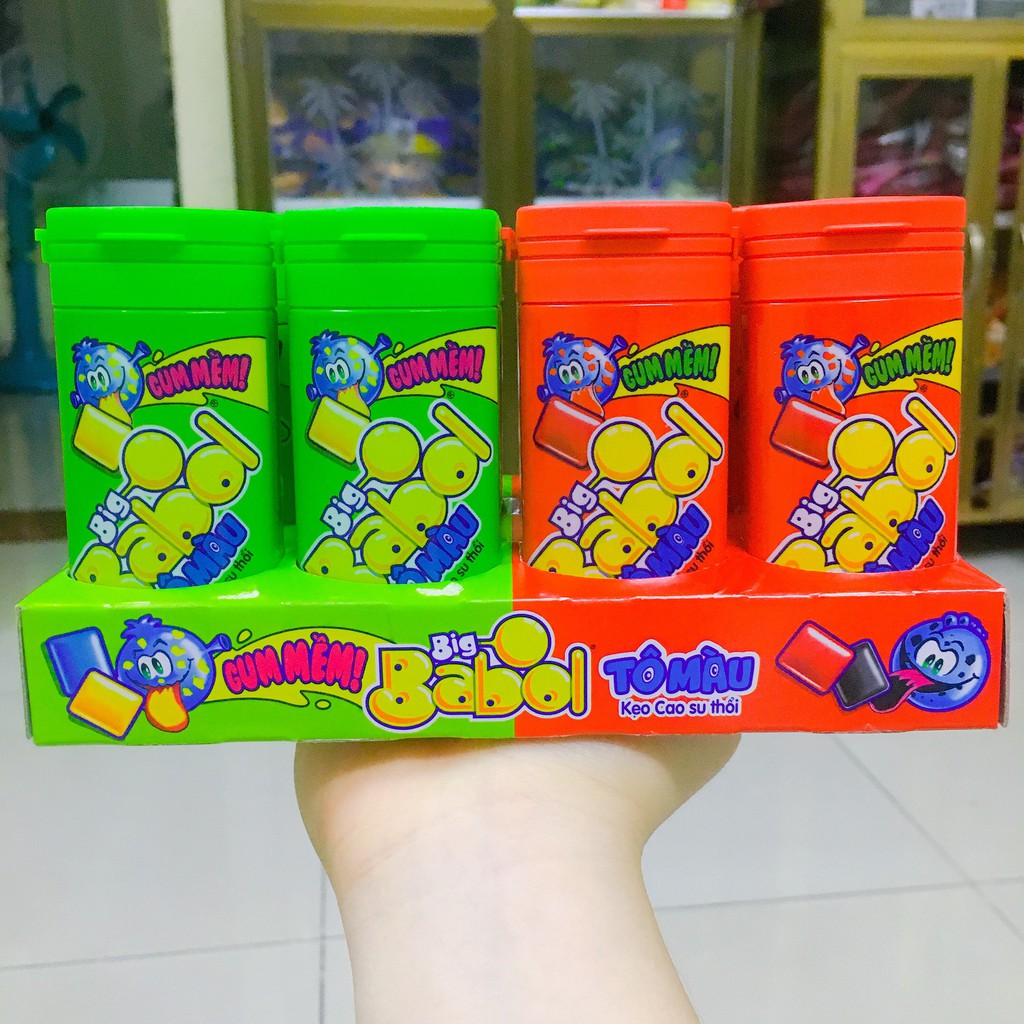 Kẹo Gum Thổi Big Babol - Hũ 16gr