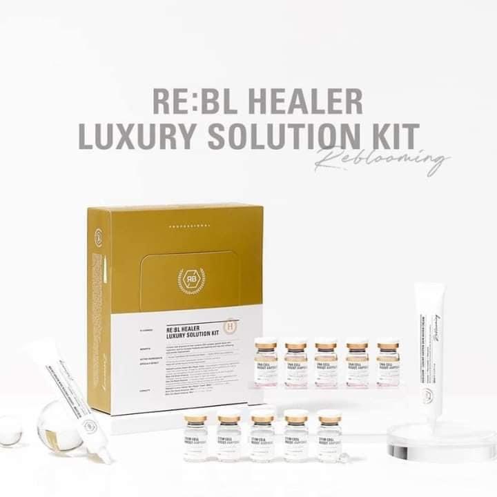 TẾ BÀO GỐC LUXURY tinh chất dưỡng trẻ hóa da, tăng sinh collagen, cải thiện vết sẹo rỗ, nếp nhăn, vết thâm, da tươi sáng