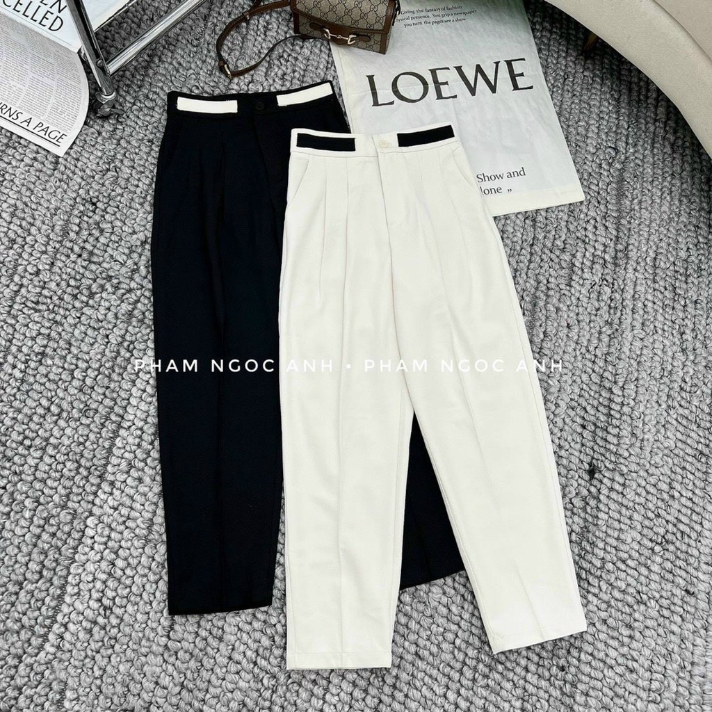 Quần baggy công sở vải quần tây cao cấp--mã 0836