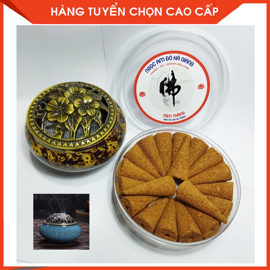 (CHUẨN, XỊN) Hộp 35 Nụ Ngọc_Am ĐỎ Hà Giang CỰC THƠM_KHÔNG HÓA CHẤT - Gỗ Ngọc_Am XUA ĐUỔI MUỖI, CÔN TRÙNG