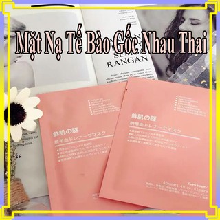 40 Miếng Mặt Nạ Tế Bào Gốc Nhau Thai Nhật Bản Chính Hãng Date 2023 Phụ Kiện Thời Trang CC