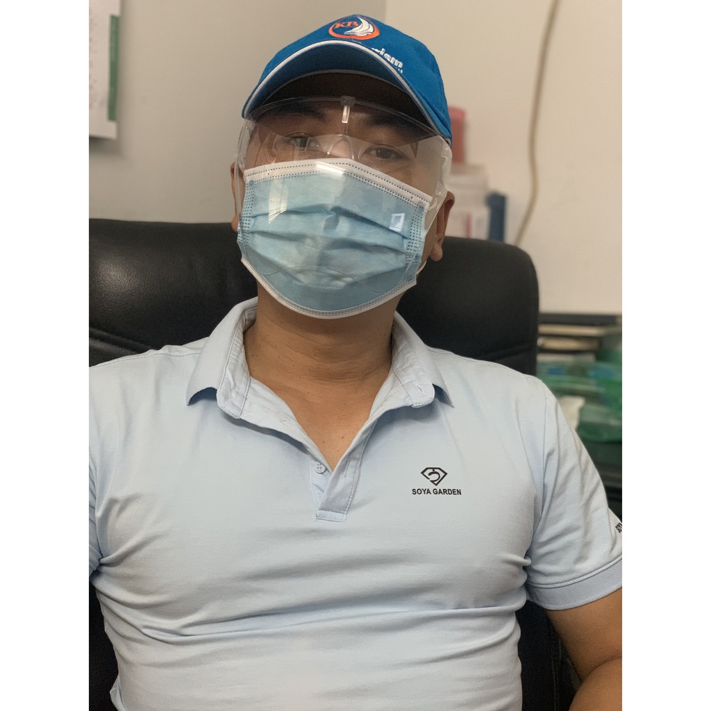TẤM KÍNH MICA CHÔNG GIỌT BẮN FACE SHIELD | BigBuy360 - bigbuy360.vn