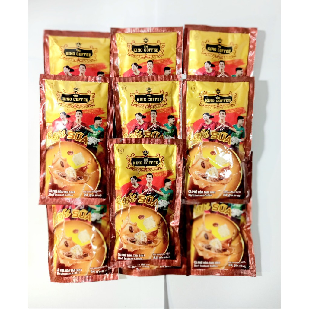 30 gói cà phê sữa hòa tan king coffee 3in1, 720 gr hũ | BigBuy360 - bigbuy360.vn