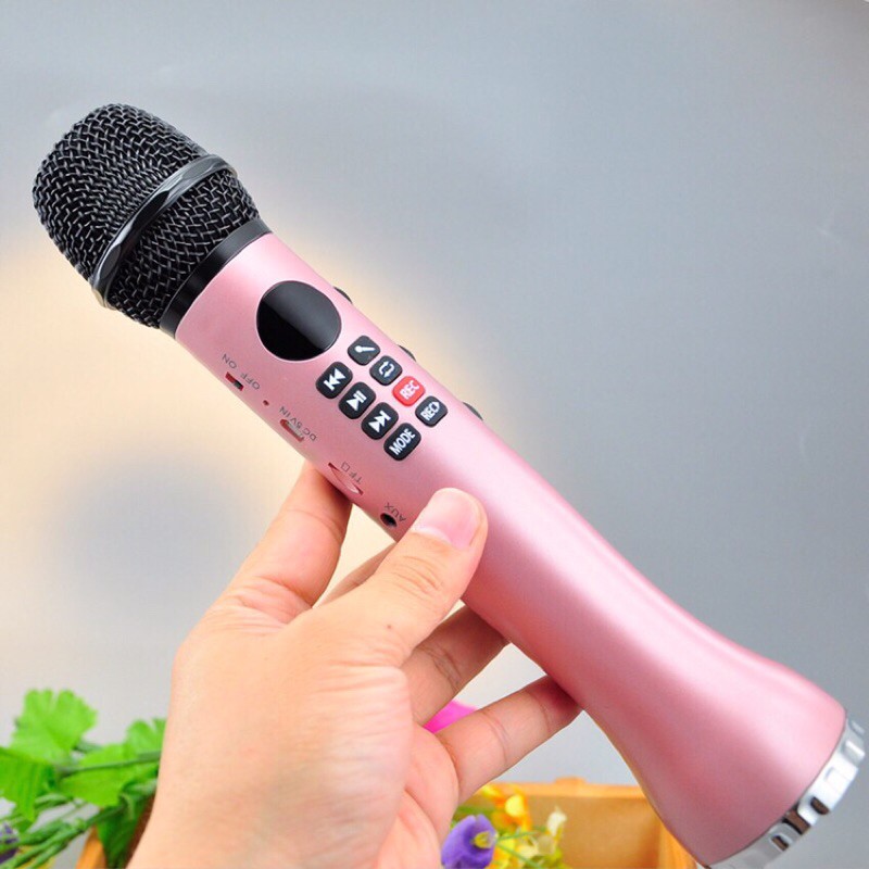 [Siêu Rẻ]Micro Karaoke Bluetooth L-598