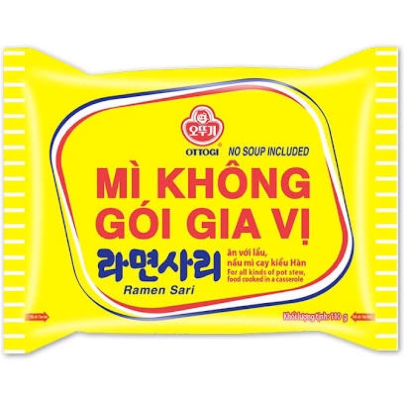 Mì không gia vị Ottogi 110g