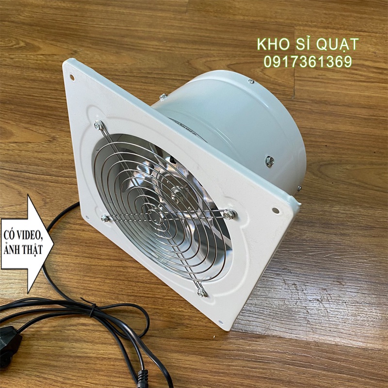 Quạt Hút Gió Quạt Thông Gió LS FREESHIP Hút Mùi Nhà Bếp , Nhà tắm , Nhà vệ sinh Cánh Và Vỏ Sắt, Mô Tơ Dây Đồng 100%