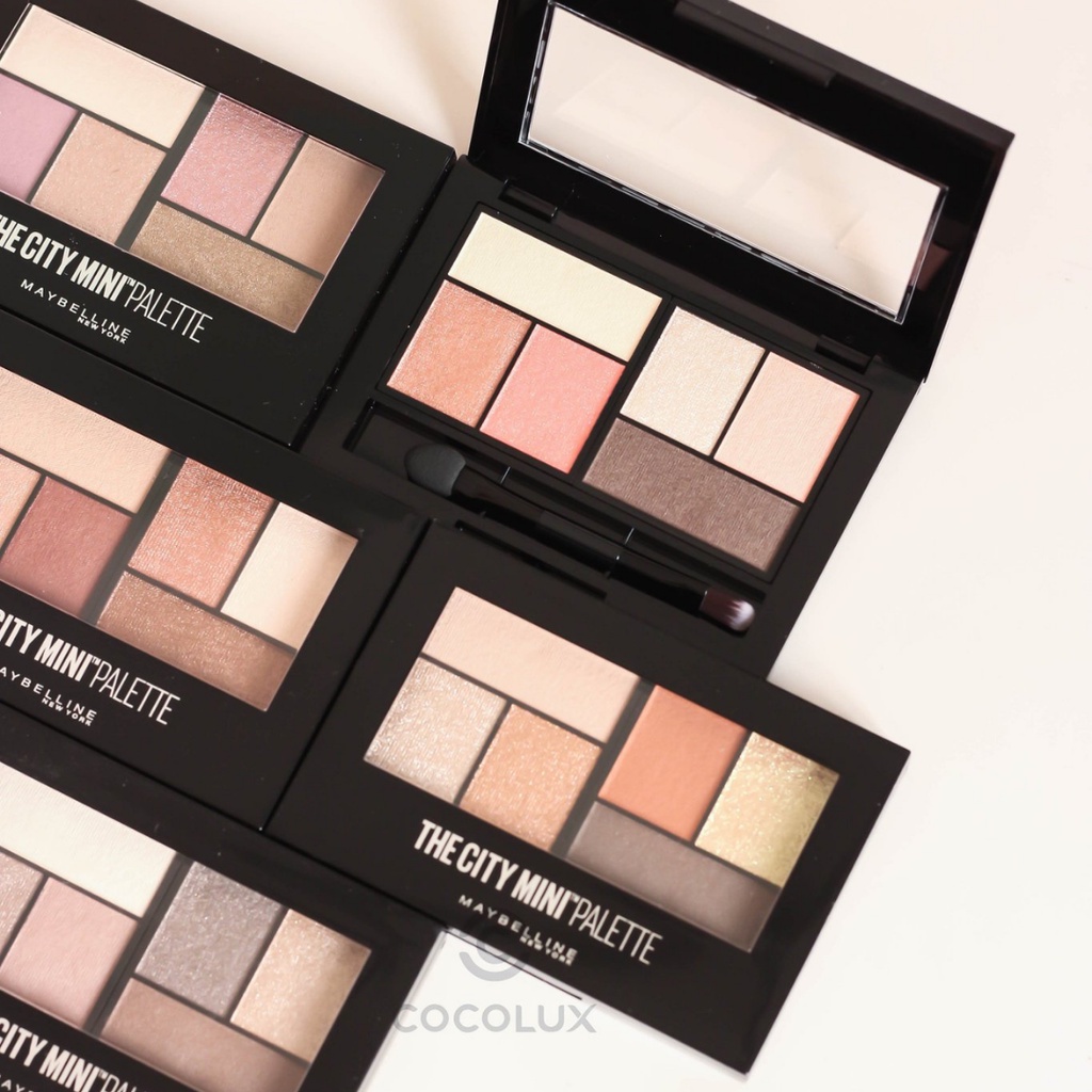 Bảng Phấn Mắt Maybelline 6 Ô The City Mini Palette