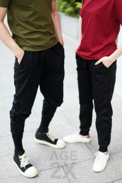 QUẦN JOGGER KAKI NAM NỮ #AGE2X | BigBuy360 - bigbuy360.vn