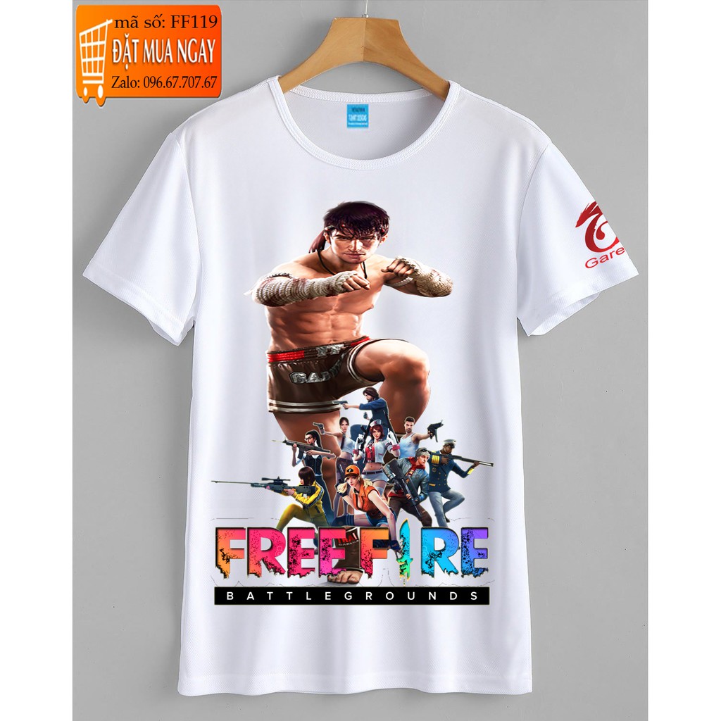 Áo thun game free fire