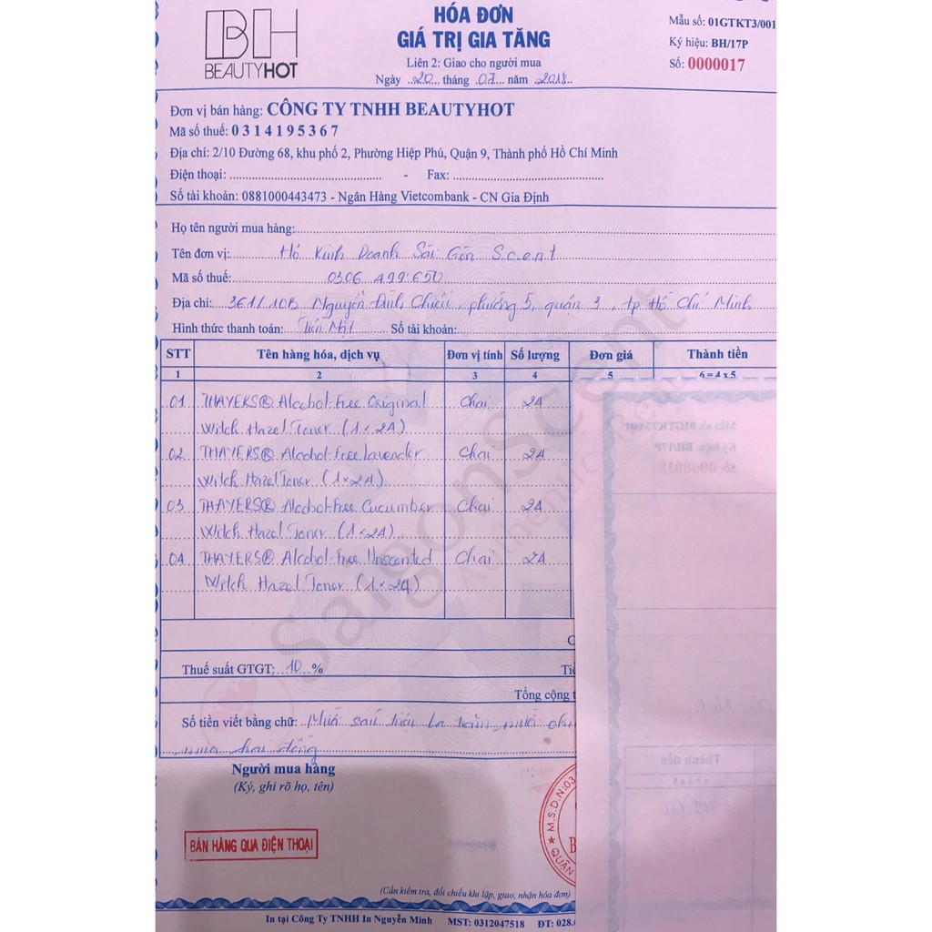 Nước Hoa Hồng Thayers không mùi Unscented 355ml | BigBuy360 - bigbuy360.vn