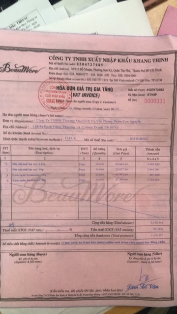 Kem nghệ Beaumore 40g