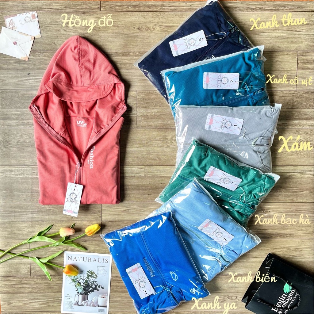 Áo chống nắng nữ⚡SALE 50%⚡áo chống nắng 1 lớp CM FASHION chất thông hơi cao cấp, MỎNG-NHẸ-MÁT