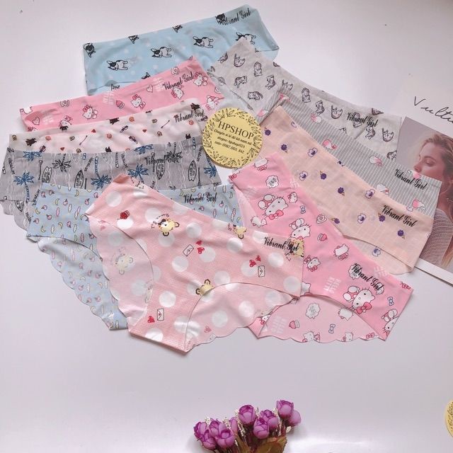 Quần lót su hoa điều hòa mềm mát 015 ( 1 chiếc)