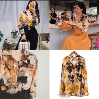 Sơ mi hoa sale 95k