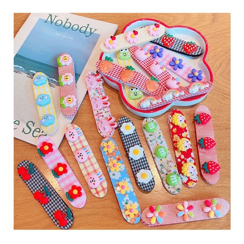 🦄Set 3 miếng dính tóc , dán tóc cute cho bé gái