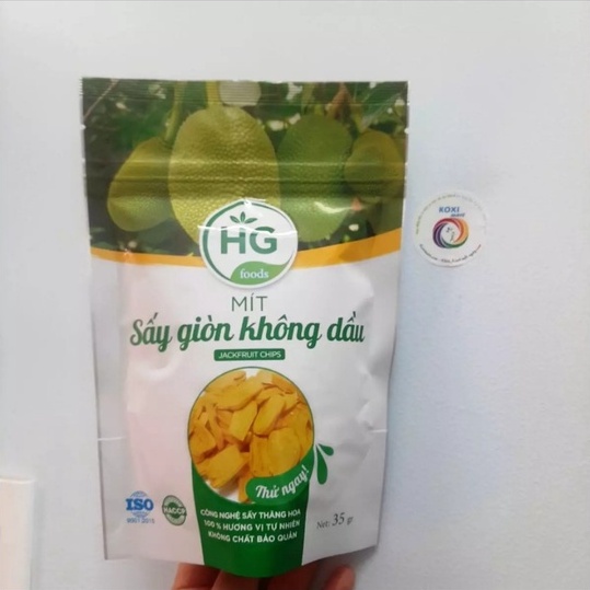 MÍT, CHUỐI SẤY GIÒN KHÔNG DẦU HG FOODS 1 BỊCH 20.000, 3 BỊCH 50.000